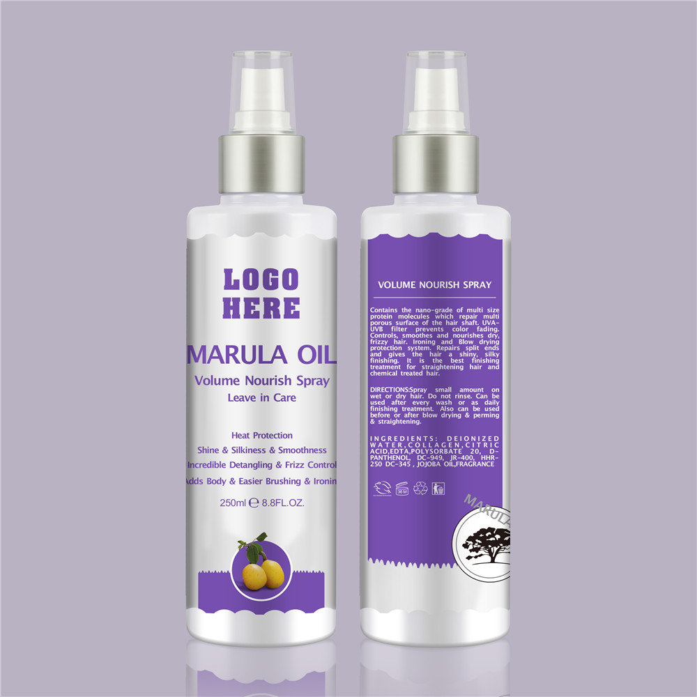 New Packing update! MARULA Oil Heat Protection Nourish Hair